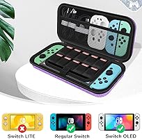 Amazon.com: Glitter Carrying Case for Nintendo Switch and Switch
